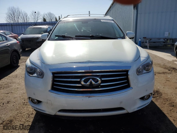 2013 Infiniti JX35 with VIN 5N1AL0MM4DC333567, listed as a Copart auction lot 51448555 with 155,784 mi miles and Clean Title. Bid and sale history available at carsss.com. Image 5.