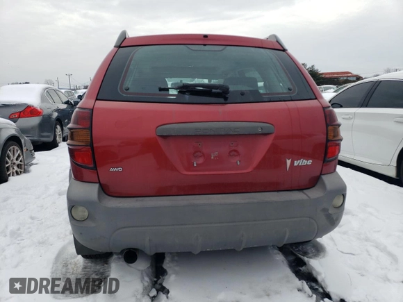 2006 Pontiac Vibe with VIN 5Y2SM65826Z438666, listed as a Copart auction lot 43875895 with 150,839 mi miles and Clean Title. Bid and sale history available at carsss.com. Image 6.