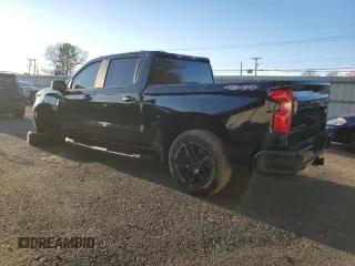 2022 Chevrolet Silverado 1500 Custom with VIN 1GCPDBEK9NZ524775, listed as a Copart auction lot 41422045 with 23,819 mi miles and Salvage Title. Bid and sale history available at carsss.com. Image 2.