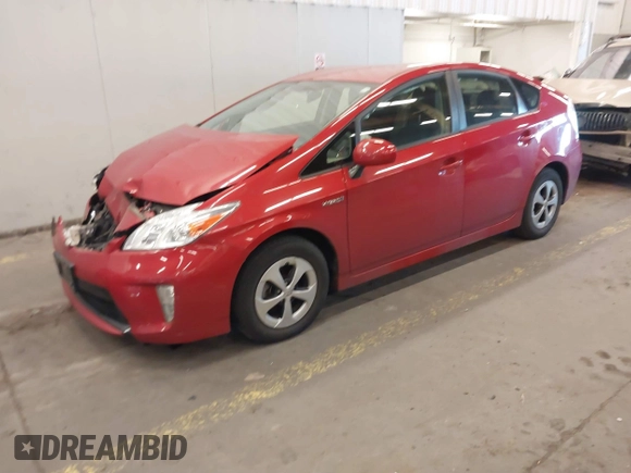 2015 Toyota Prius Four with VIN JTDKN3DUXF0466312, listed as a IAAI auction lot 41556508 with 54,911 mi miles. Bid and sale history available at carsss.com. Image 18.