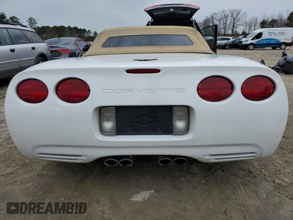 2004 Chevrolet Corvette with VIN 1G1YY32G845128740, listed as a Copart auction lot 43324795 with 63,686 mi miles and Salvage Title. Bid and sale history available at carsss.com. Image 6.