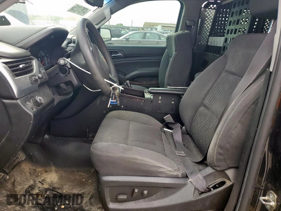 2015 Chevrolet Tahoe Commercial with VIN 1GNLC2EC1FR570376, listed as a Copart auction lot 47851215 with Not provided miles and Salvage title. Bid and sale history available at DreamBid. Image 7.