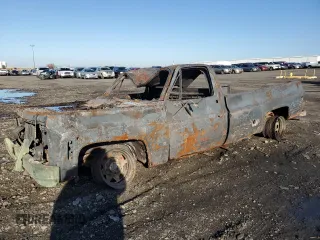 1976 GMC Sierra 1500 with VIN TKU246F703654, listed as a Copart auction lot 86068914 with Not Provided miles and Salvage Title. Bid and sale history available at DreamBid. Image 1.