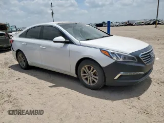 2015 Hyundai Sonata SE z VIN 5NPE24AF0FH004426, wystawiony jako Copart lot #57031915 z przebiegiem 73 493 mil mil oraz Szkoda całkowita • Salvage title. Historia ofert i sprzedaży dostępna na DreamBid. Obrazek 4.
