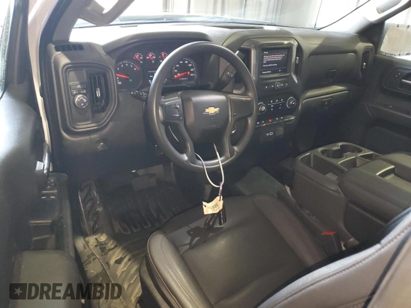 2023 Chevrolet Silverado 1500 Work Truck with VIN 3GCNAAEK3PG355107, listed as a Copart auction lot 52898205 with 106,457 mi miles and Clean Title. Bid and sale history available at DreamBid. Image 8.