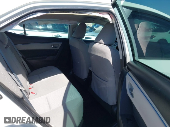 2016 Toyota Corolla L with VIN 2T1BURHEXGC681186, listed as a IAAI auction lot 42528607 with 98,487 mi miles and . Bid and sale history available at DreamBid. Image 8.