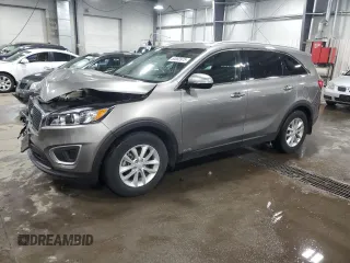 2018 Kia Sorento LX with VIN 5XYPGDA36JG399146, listed as a Copart auction lot 50083975 with 89,732 mi miles and Salvage Title. Bid and sale history available at carsss.com. Image 1.