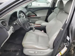 2007 Lexus IS 250 with VIN JTHCK262972018893, listed as a Copart auction lot 52823775 with 236,155 mi miles and Clean Title. Bid and sale history available at carsss.com. Image 7.