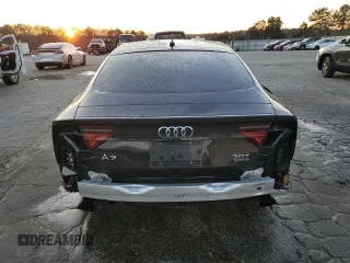 2017 Audi A7 Premium Plus with VIN WAUW3AFC4HN034186, listed as a Copart auction lot 85162674 with 57,310 mi miles and Salvage Title. Bid and sale history available at carsss.com. Image 6.