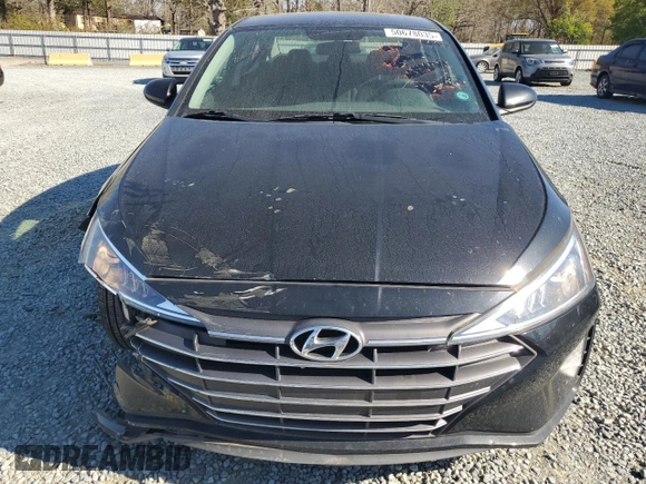 2019 Hyundai Elantra SE with VIN 5NPD74LFXKH431973, listed as a Copart auction lot 50678035 with 114,231 mi miles and Salvage Title. Bid and sale history available at DreamBid. Image 5.