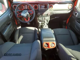 2023 Jeep Wrangler Sport S with VIN 1C4HJXDG2PW681026, listed as a Copart auction lot 46179805 with 13,133 mi miles and Salvage Title. Bid and sale history available at DreamBid. Image 8.