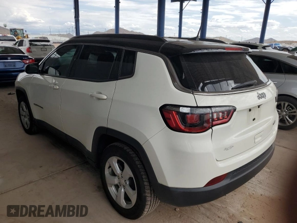 2019 Jeep Compass Latitude with VIN 3C4NJCBB3KT726119, listed as a Copart auction lot 65382915 with 132,313 mi miles and Salvage title. Bid and sale history available at DreamBid. Image 2.