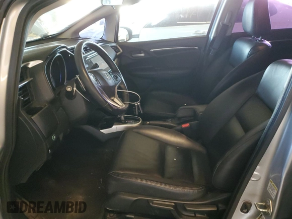 2015 Honda Fit EX-L with VIN 3HGGK5H83FM707228, listed as a Copart auction lot 50006055 with 97,573 mi miles and Salvage title. Bid and sale history available at DreamBid. Image 7.