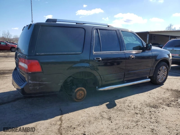 2007 Lincoln Navigator with VIN 5LMFU28537LJ07720, listed as a Copart auction lot 46778715 with 167,193 mi miles and Salvage Title. Bid and sale history available at carsss.com. Image 3.