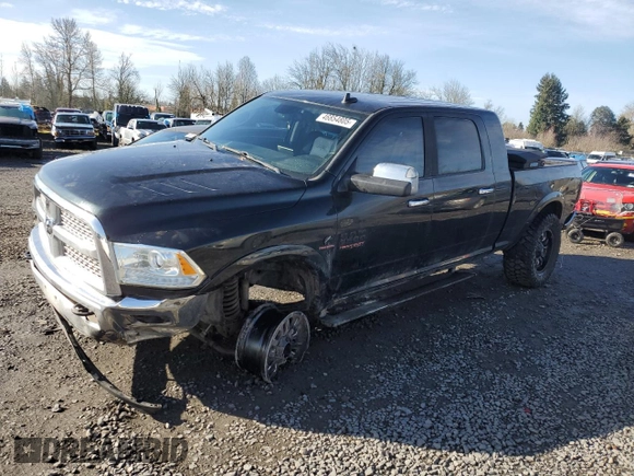 2015 Ram 2500 Laramie with VIN 3C6UR5NL3FG576801, listed as a Copart auction lot 46854805 with 120,821 mi miles and Salvage title. Bid and sale history available at DreamBid. Image 1.