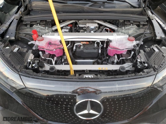 2023 Mercedes-Benz EQE with VIN 4JGGM1CBXPA011481, listed as a Copart auction lot 72026114 with 0 mi miles and Salvage Title. Bid and sale history available at carsss.com. Image 12.
