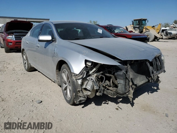 2011 Lincoln MKS with VIN 1LNHL9DR1BG614052, listed as a Copart auction lot 53111205 with Not Provided miles and Salvage Title. Bid and sale history available at DreamBid. Image 4.