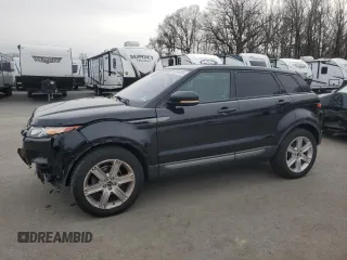 2012 Land Rover Range Rover Evoque Pure Plus with VIN SALVP2BG0CH688488, listed as a Copart auction lot 87244534 with 74,528 mi miles and Salvage Title. Bid and sale history available at carsss.com. Image 1.