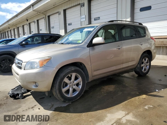 2008 Toyota RAV4 Ltd with VIN JTMBK31VX86045020, listed as a Copart auction lot 47811305 with 63,722 mi miles and Salvage Title. Bid and sale history available at carsss.com. Image 1.