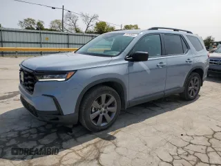 2024 Honda Pilot Sport with VIN 5FNYG2H34RB005497, listed as a Copart auction lot 70763684 with 8,951 mi miles and Salvage Title. Bid and sale history available at carsss.com. Image 1.