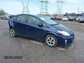 2014 Toyota Prius Four with VIN JTDKN3DU8E0374209, listed as a IAAI auction lot 42018694 with 1 mi miles. Bid and sale history available at carsss.com. Image 1.