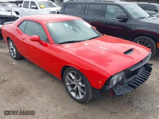 2023 Dodge Challenger GT with VIN 2C3CDZJG2PH503668, listed as a IAAI auction lot 41878675 with 52,899 mi miles. Bid and sale history available at carsss.com. Image 1.