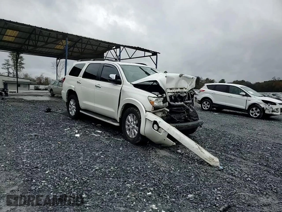 2010 Toyota Sequoia Platinum with VIN 5TDYY5G14AS030012, listed as a Copart auction lot 84198654 with 320,684 mi miles and Salvage Title. Bid and sale history available at carsss.com. Image 11.