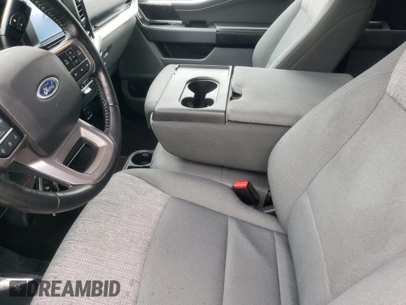2021 Ford F-150 XL with VIN 1FTFW1E5XMFA73415, listed as a IAAI auction lot 42360380 with 107,350 mi miles and . Bid and sale history available at DreamBid. Image 1.