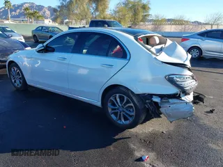 2016 Mercedes-Benz C 300 Luxury with VIN 55SWF4KB3GU117919, listed as a IAAI auction lot 41330346 with 92,810 mi miles and . Bid and sale history available at carsss.com. Image 3.