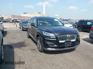 2023 Lincoln Aviator Livery with VIN 5LM5J0XC7PGL07291, listed as a IAAI auction lot 40315868 with 65,385 mi miles and . Bid and sale history available at DreamBid. Image 1.