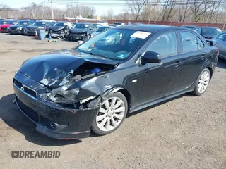 2008 Mitsubishi Lancer GTS with VIN JA3AU86U58U044273, listed as a IAAI auction lot 41946711 with 134,075 mi miles and . Bid and sale history available at carsss.com. Image 2.