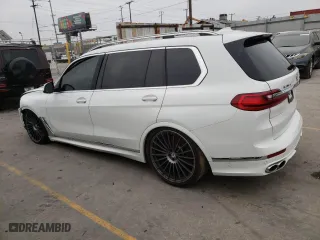 2021 BMW X7 ALPINA XB7 with VIN 5UXCX6C19M9F84210, listed as a Copart auction lot 56889024 with 11,203 mi miles and Salvage Title. Bid and sale history available at carsss.com. Image 2.