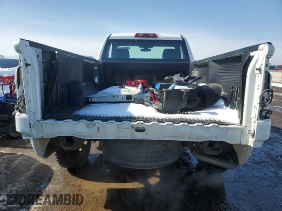 2020 Chevrolet Silverado 1500 Work Truck with VIN 3GCNWAEF9LG416412, listed as a Copart auction lot 45470555 with 86,483 mi miles and Salvage Title. Bid and sale history available at DreamBid. Image 6.