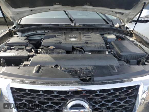 2018 Nissan Armada Platinum with VIN JN8AY2NF5J9332619, listed as a Copart auction lot 86775504 with 93,510 mi miles and Salvage Title. Bid and sale history available at carsss.com. Image 12.