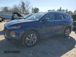2020 Hyundai Santa Fe Limited with VIN 5NMS5CAD6LH274031, listed as a Copart auction lot 48226125 with 25,676 mi miles and Salvage Title. Bid and sale history available at carsss.com. Image 1.