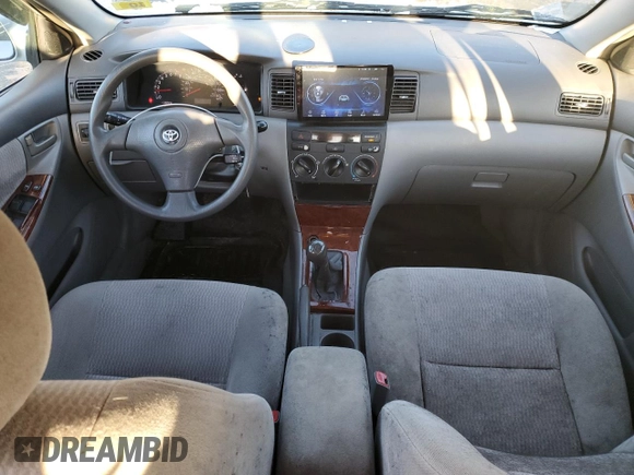 2006 Toyota Corolla CE with VIN 2T1BR32E76C681877, listed as a Copart auction lot 46545235 with 252,431 mi miles and Clean Title. Bid and sale history available at DreamBid. Image 8.