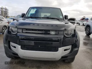 2023 Land Rover Defender SE with VIN SALEP7EU1P2186080, listed as a Copart auction lot 84107764 with 9,780 mi miles and Salvage title. Bid and sale history available at DreamBid. Image 5.