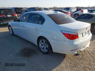 2008 BMW 5 Series 528i with VIN WBANU53558CT19352, listed as a IAAI auction lot 41725065 with Not Provided miles and . Bid and sale history available at carsss.com. Image 3.