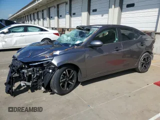 2024 Nissan Sentra SV with VIN 3N1AB8CV3RY288607, listed as a Copart auction lot 57042985 with Not Provided miles and Non Repairable. Bid and sale history available at DreamBid. Image 1.