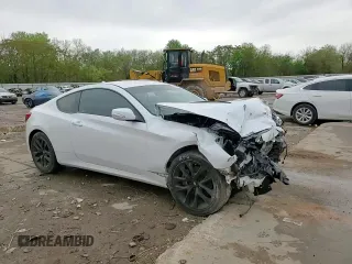 2015 Hyundai Genesis Coupe 3.8L Base with VIN KMHHT6KJ7FU125478, listed as a Copart auction lot 66081934 with 77,314 mi miles and Salvage title. Bid and sale history available at DreamBid. Image 11.