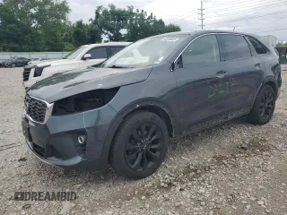 2020 Kia Sorento EX with VIN 5XYPH4A59LG673733, listed as a Copart auction lot 60308045 with 69,458 mi miles and Salvage title. Bid and sale history available at DreamBid. Image 1.