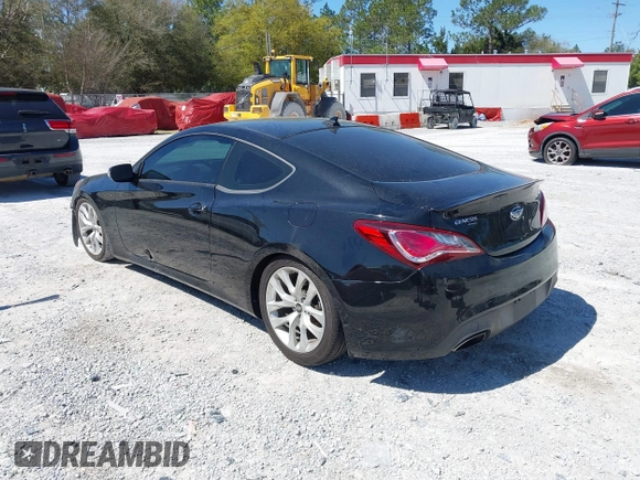 2015 Hyundai Genesis Coupe 3.8L Base with VIN KMHHT6KJ8FU127658, listed as a IAAI auction lot 41821709 with 94,086 mi miles and . Bid and sale history available at DreamBid. Image 3.