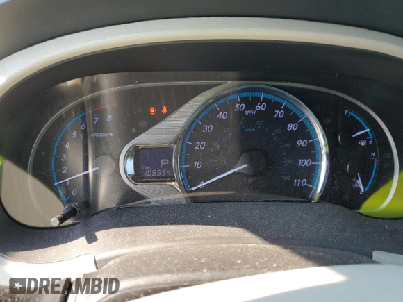 2013 Toyota Sienna XLE with VIN 5TDDK3DC5DS049425, listed as a Copart auction lot 62391555 with 108,594 mi miles and Salvage title. Bid and sale history available at DreamBid. Image 9.