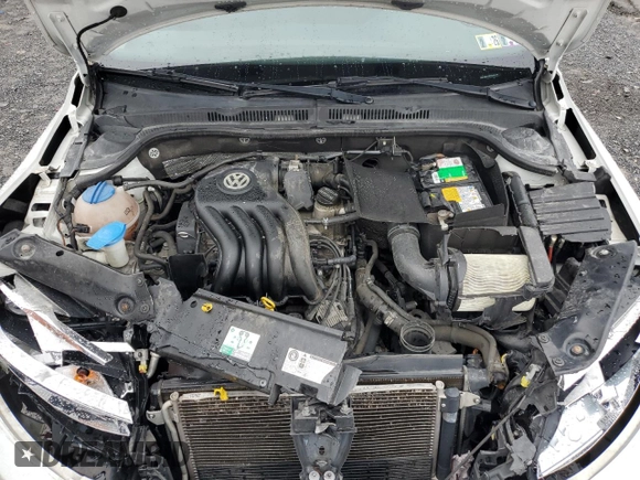 2015 Volkswagen Jetta S with VIN 3VW1K7AJ7FM223203, listed as a Copart auction lot 51891325 with 134,544 mi miles and Salvage title. Bid and sale history available at DreamBid. Image 11.