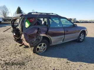 1999 Subaru Legacy Outback z VIN 4S3BG6853X7603582, wystawiony jako Copart lot #42632735 z przebiegiem 183 424 mil mil oraz Szkoda całkowita • Salvage title. Historia ofert i sprzedaży dostępna na DreamBid. Obrazek 3.