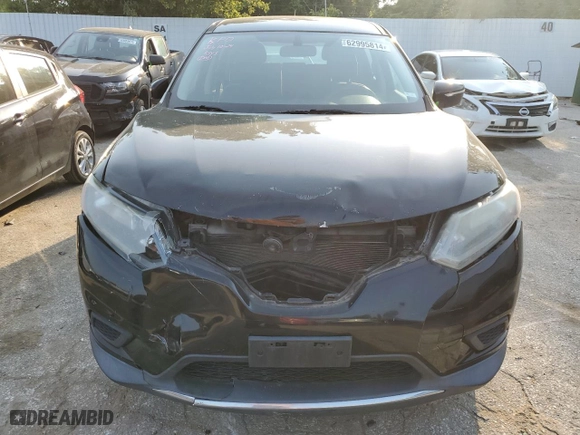 2015 Nissan Rogue S with VIN KNMAT2MV5FP527755, listed as a Copart auction lot 62995814 with 160,349 mi miles and Salvage Title. Bid and sale history available at carsss.com. Image 5.