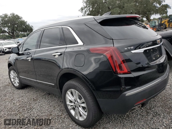 2021 Cadillac XT5 FWD Luxury with VIN 1GYKNAR41MZ105373, listed as a Copart auction lot 74169444 with 0 mi miles and Salvage Title. Bid and sale history available at carsss.com. Image 2.