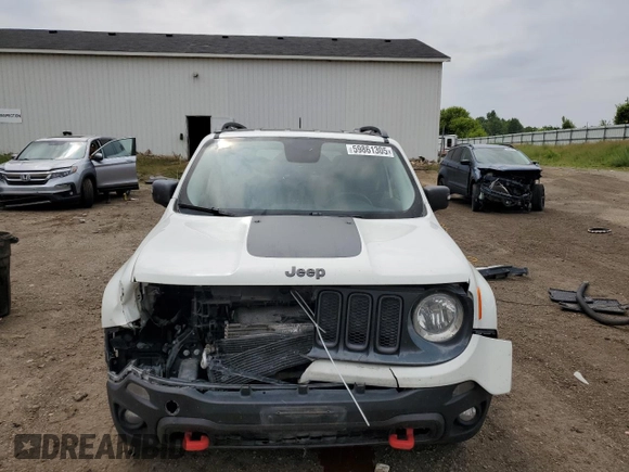 2017 Jeep Renegade Trailhawk with VIN ZACCJBCB7HPE93426, listed as a Copart auction lot 59861305 with 153,094 mi miles and Clean title. Bid and sale history available at DreamBid. Image 5.