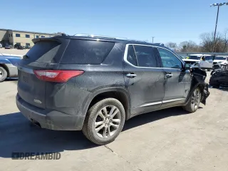 2020 Chevrolet Traverse High Country with VIN 1GNEVNKW6LJ146074, listed as a Copart auction lot 48706985 with 87,462 mi miles and Salvage Title. Bid and sale history available at carsss.com. Image 3.