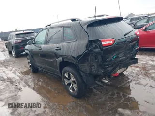 2017 Jeep Cherokee Trailhawk L Plus with VIN 1C4PJMBB9HW551506, listed as a IAAI auction lot 41650841 with 51,273 mi miles. Bid and sale history available at carsss.com. Image 3.